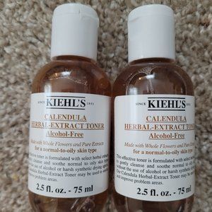 KIEHL'S Calendula Herbal Extract Toner Alcohol Free - SET 2.5 fl oz